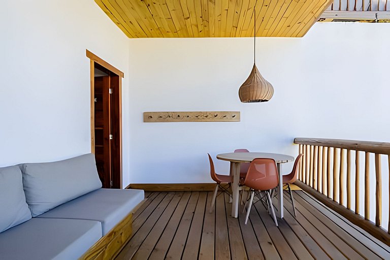 Apê de charme em condomínio exclusivo na R. Mucugê