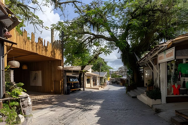 Apê de charme em condomínio exclusivo na R. Mucugê