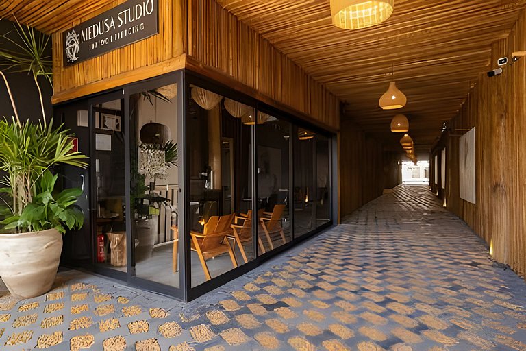 Studio boutique no coração da Rua Mucugê