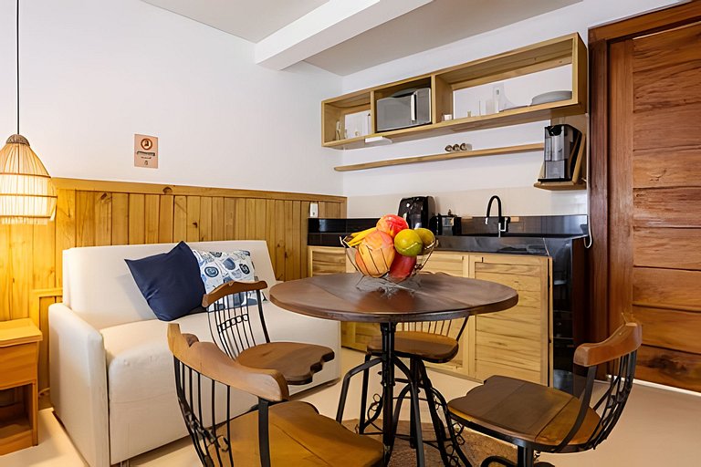 Studio Boutique na Rua do Mucugê - Café da manhã opcional -