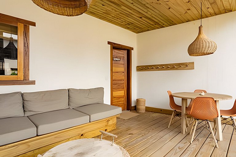 Arraial | Apê estilo rústico chic na rua do Mucugê