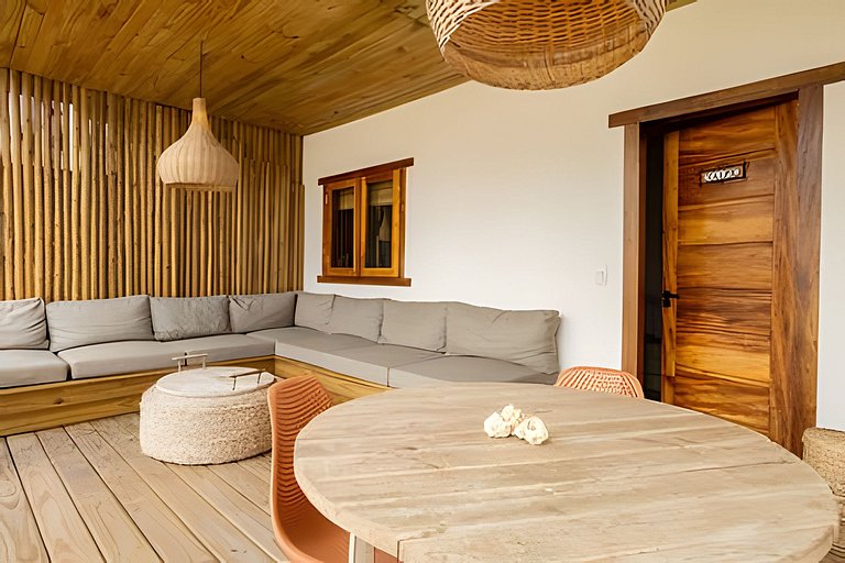 Arraial | Apê estilo rústico chic na rua do Mucugê