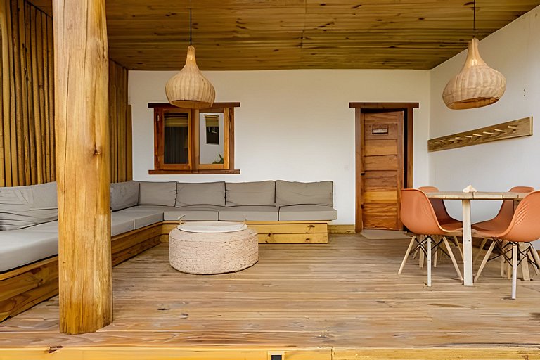 Arraial | Apê estilo rústico chic na rua do Mucugê