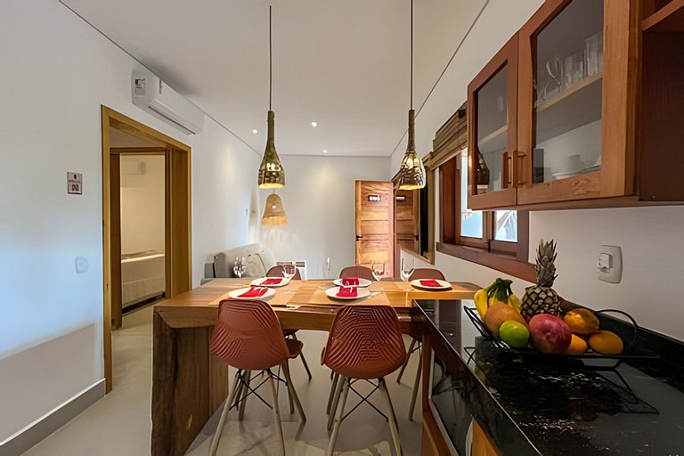 Arraial | Apê estilo rústico chic na rua do Mucugê