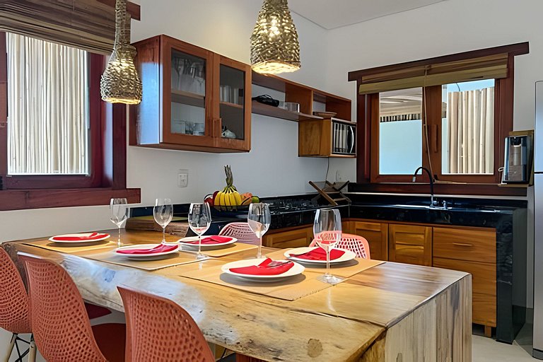 Arraial | Apê estilo rústico chic na rua do Mucugê