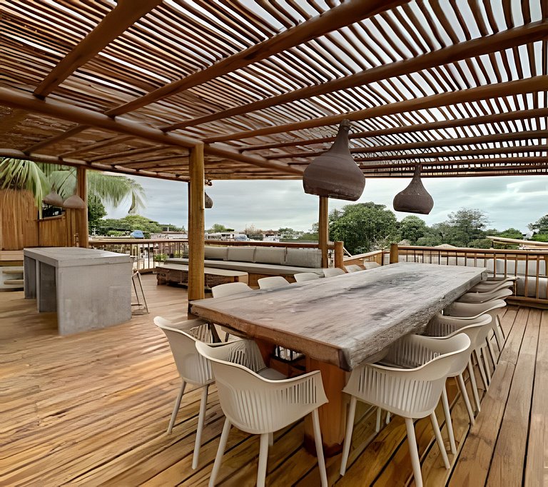 Suíte delícia com 2 piscinas na Rua do Mucugê