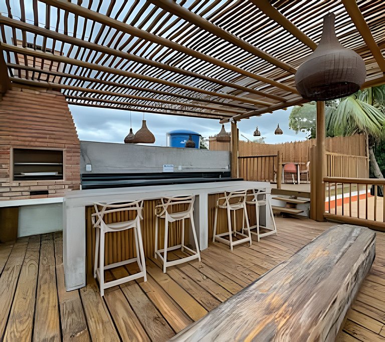 Suíte delícia com 2 piscinas na Rua do Mucugê