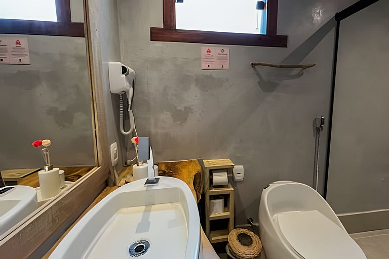 Suíte delícia com 2 piscinas na Rua do Mucugê