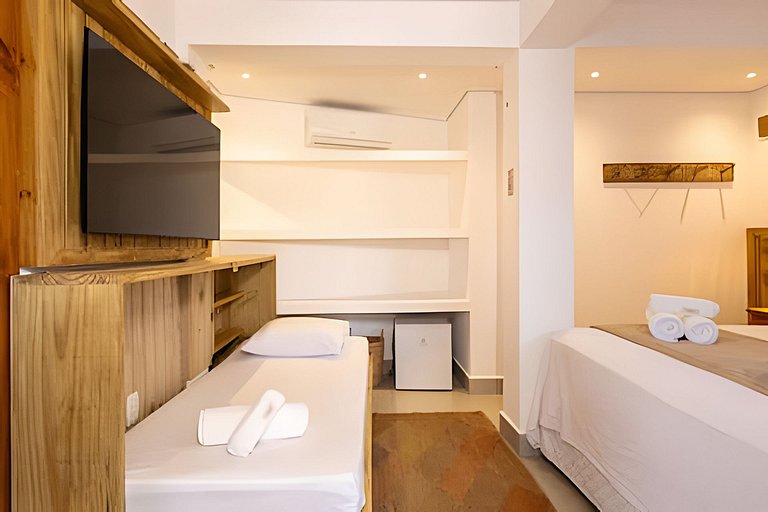 Suíte delícia com 2 piscinas na Rua do Mucugê