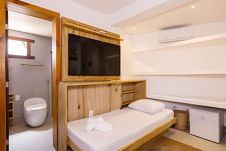 Suíte delícia com 2 piscinas na Rua do Mucugê