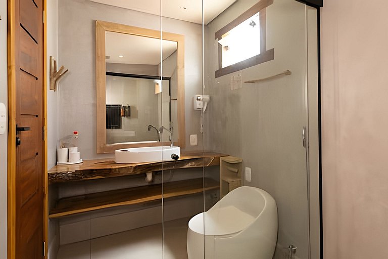 Suíte delícia com 2 piscinas na Rua do Mucugê