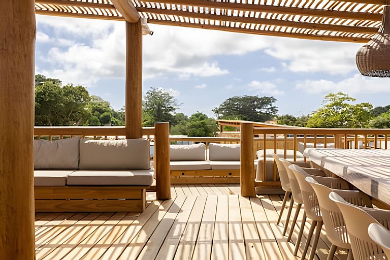 Suíte delícia com 2 piscinas na Rua do Mucugê