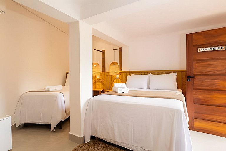 Na vibe de Arraial | Suíte c/ 2 piscinas na Mucugê