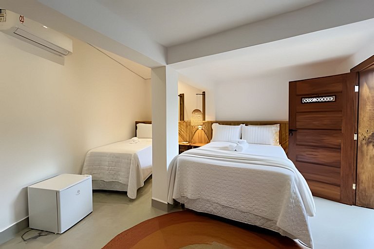 Na vibe de Arraial | Suíte c/ 2 piscinas na Mucugê