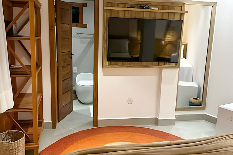 Na vibe de Arraial | Suíte c/ 2 piscinas na Mucugê