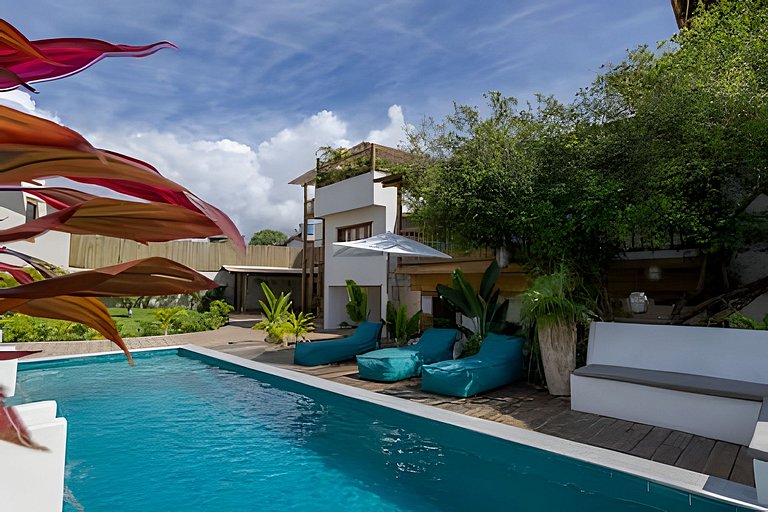 Na vibe de Arraial | Suíte c/ 2 piscinas na Mucugê