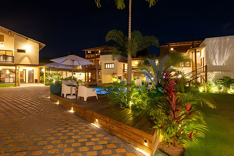 Na vibe de Arraial | Suíte c/ 2 piscinas na Mucugê