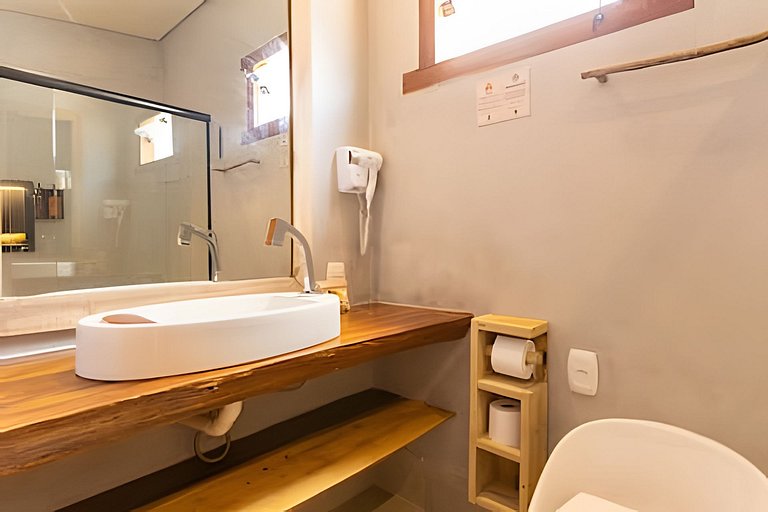 Na vibe de Arraial | Suíte c/ 2 piscinas na Mucugê