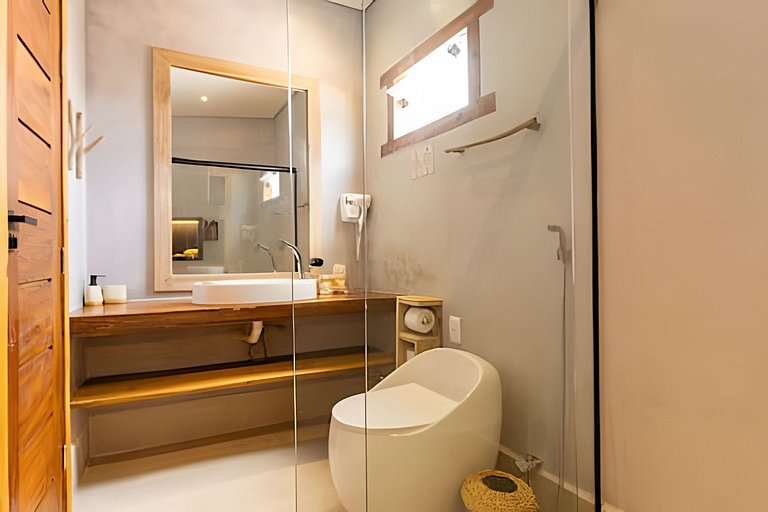 Na vibe de Arraial | Suíte c/ 2 piscinas na Mucugê