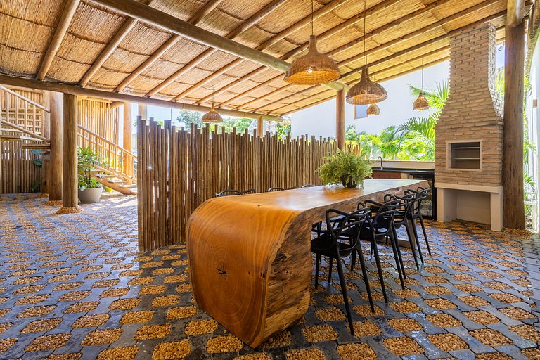 Casa Capa de Revista na Rua do Mucugê - Café da manhã opcion